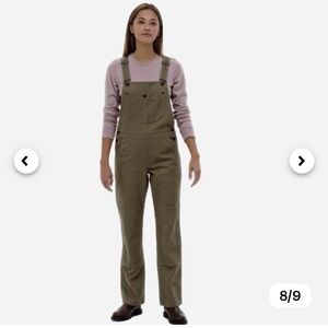 Patagonia Women's Green Hemp/Cotton Overalls